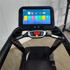 Gimnasioa Treadmill LCD pantaila aplikazioarekin
